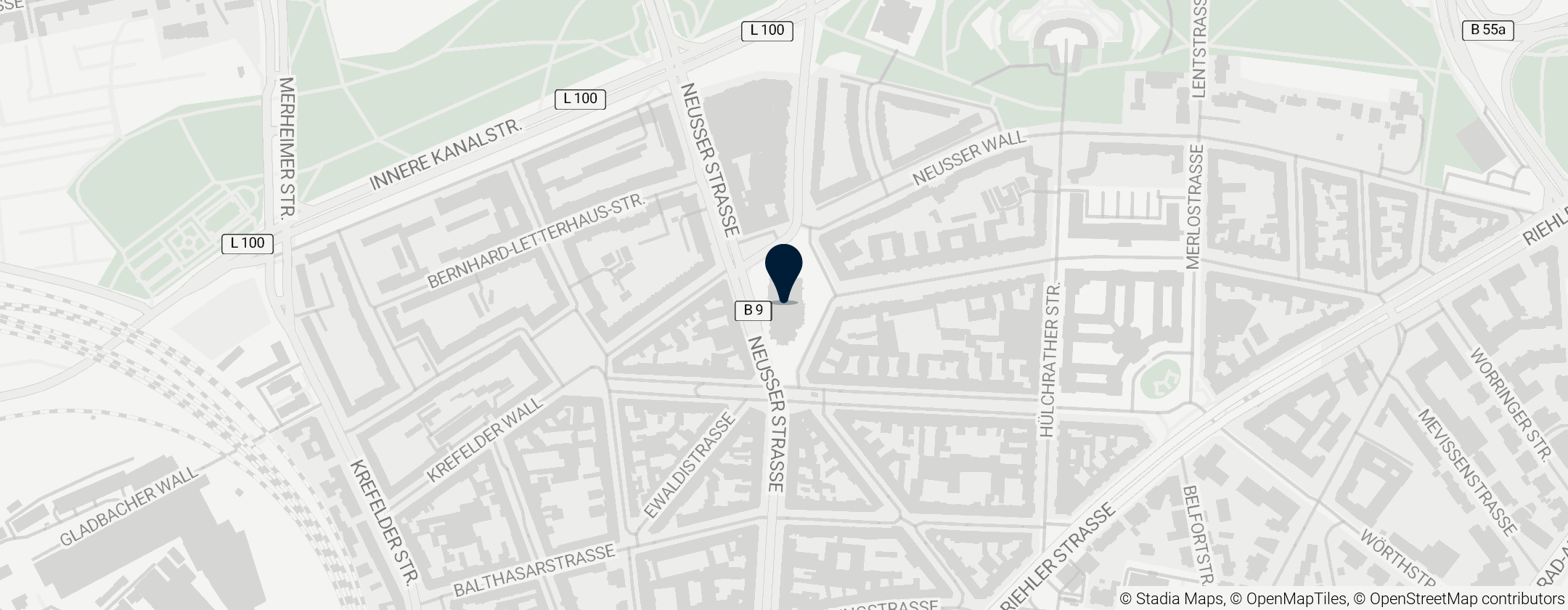 Map of Церковь Святой Агнес