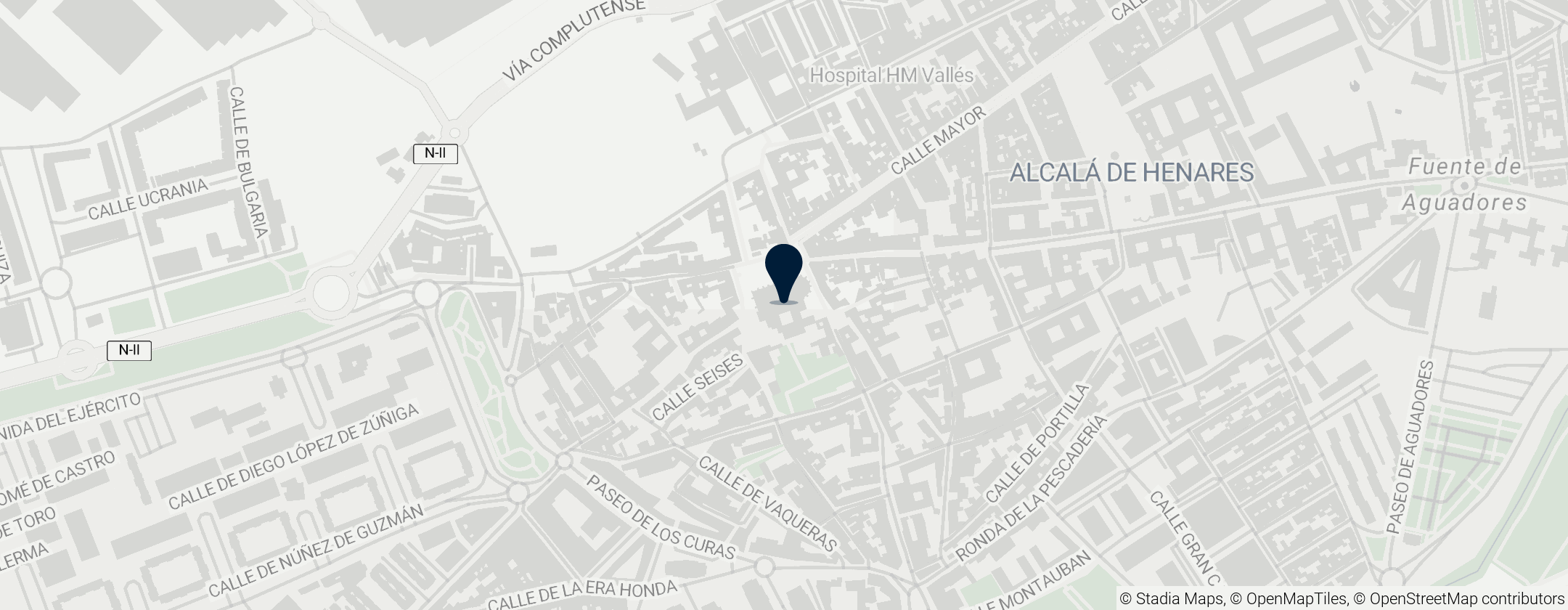 Map of Magisterial Church of Sts Just and Pastor