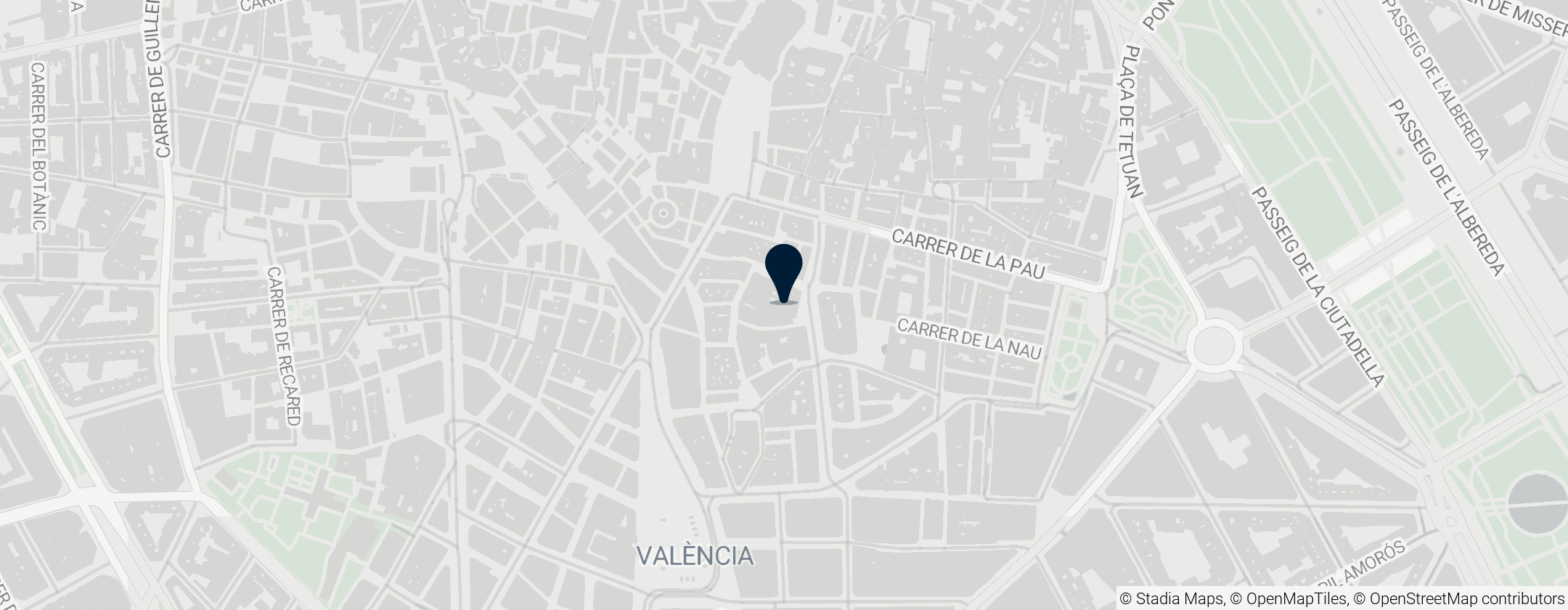 Map of Palace of the Marqués de Dos Aguas