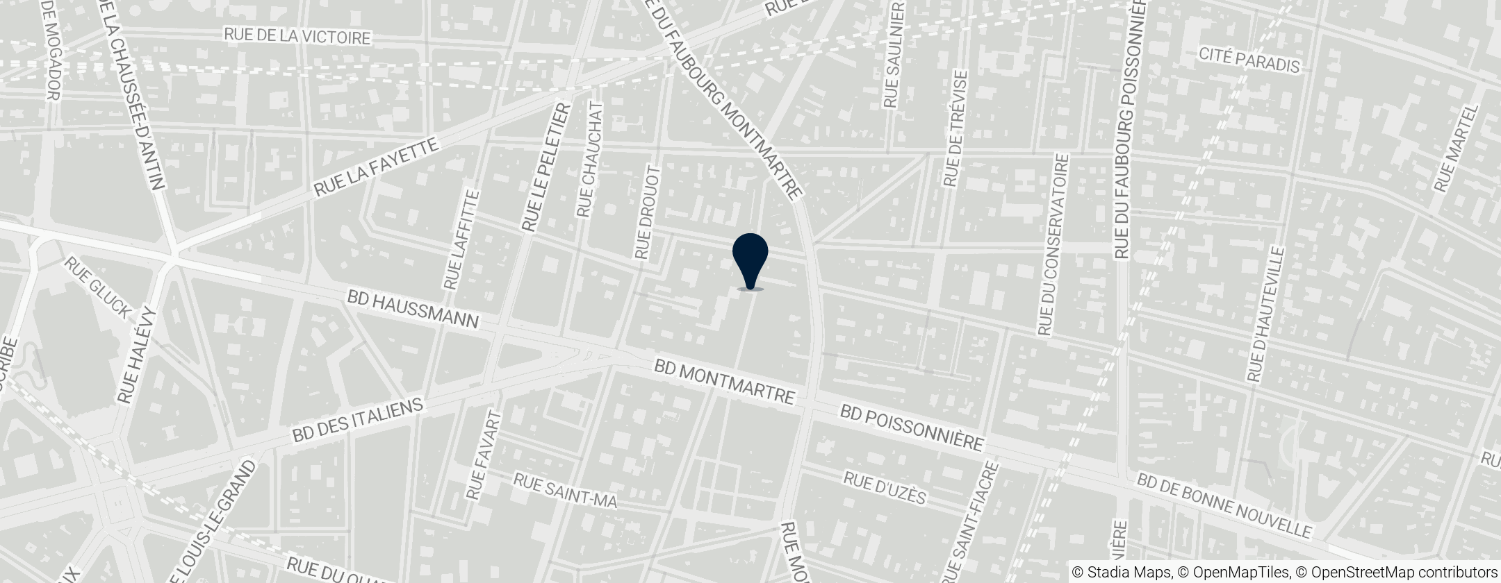 Map of Passage Jouffroy