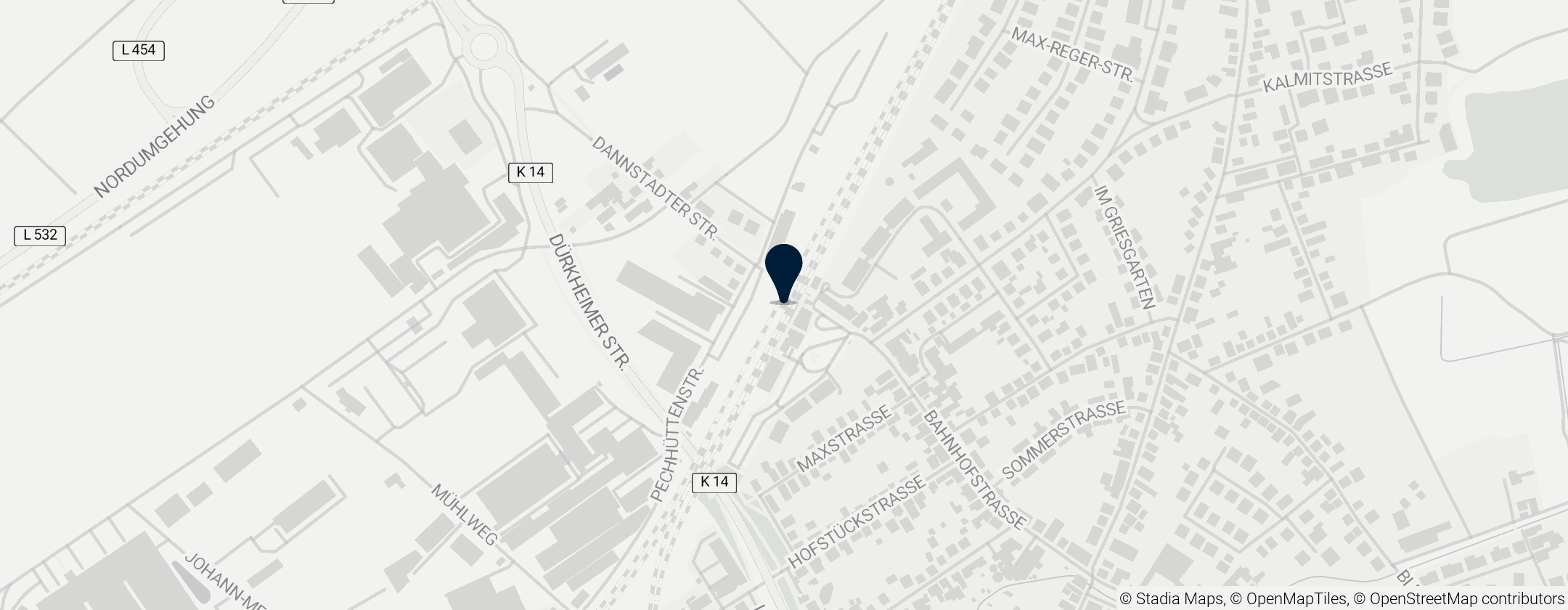 Map of Schifferstadt