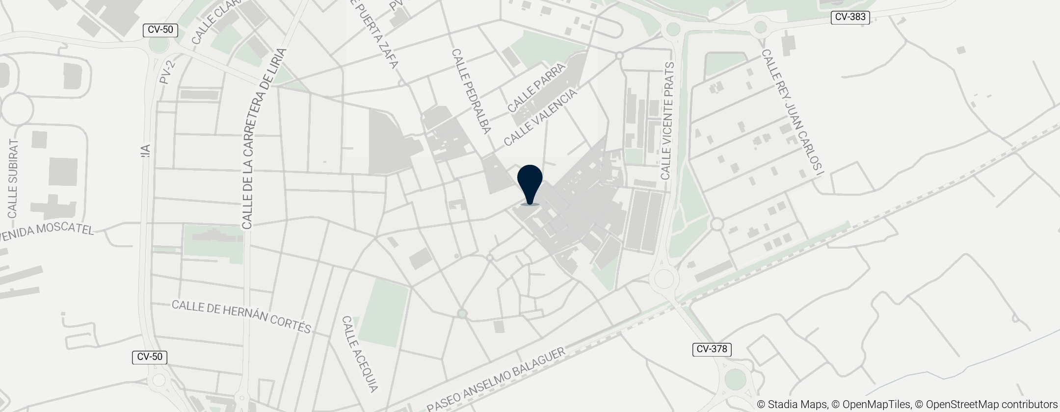 Map of Iglesia de San Lucas Evangelista