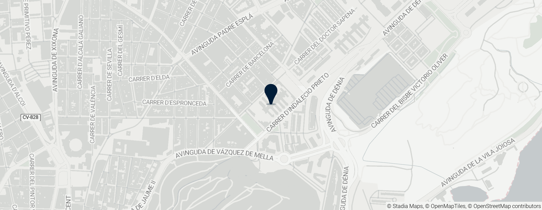 Map of Museo Arqueologico Provincial de Alicante