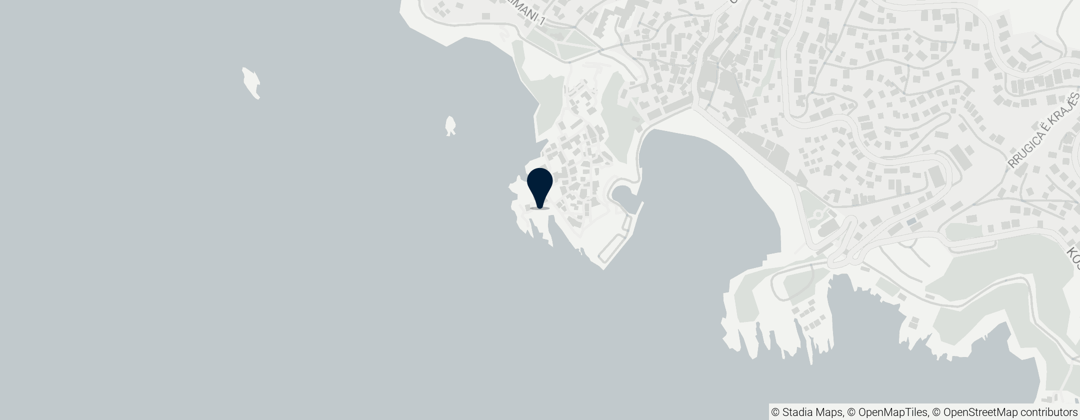 Map of Ulcinj Castle