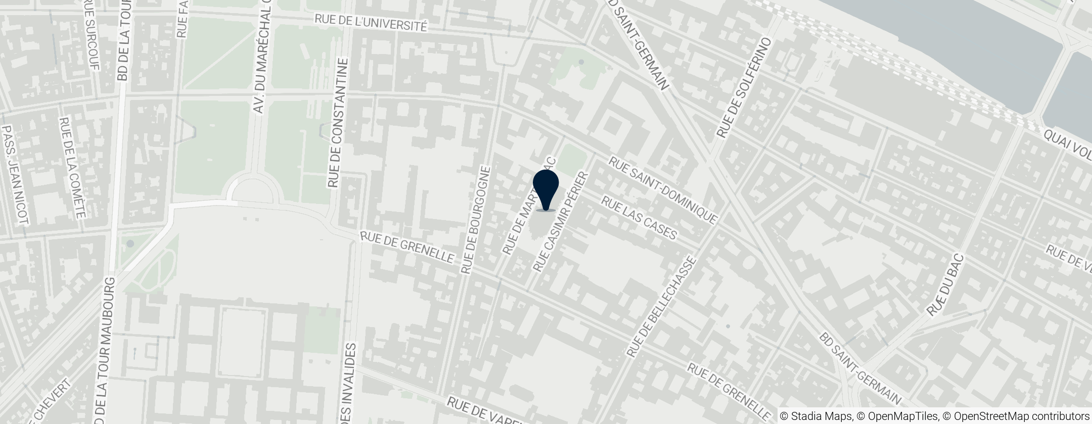 Map of Sainte-Clotilde Basilica