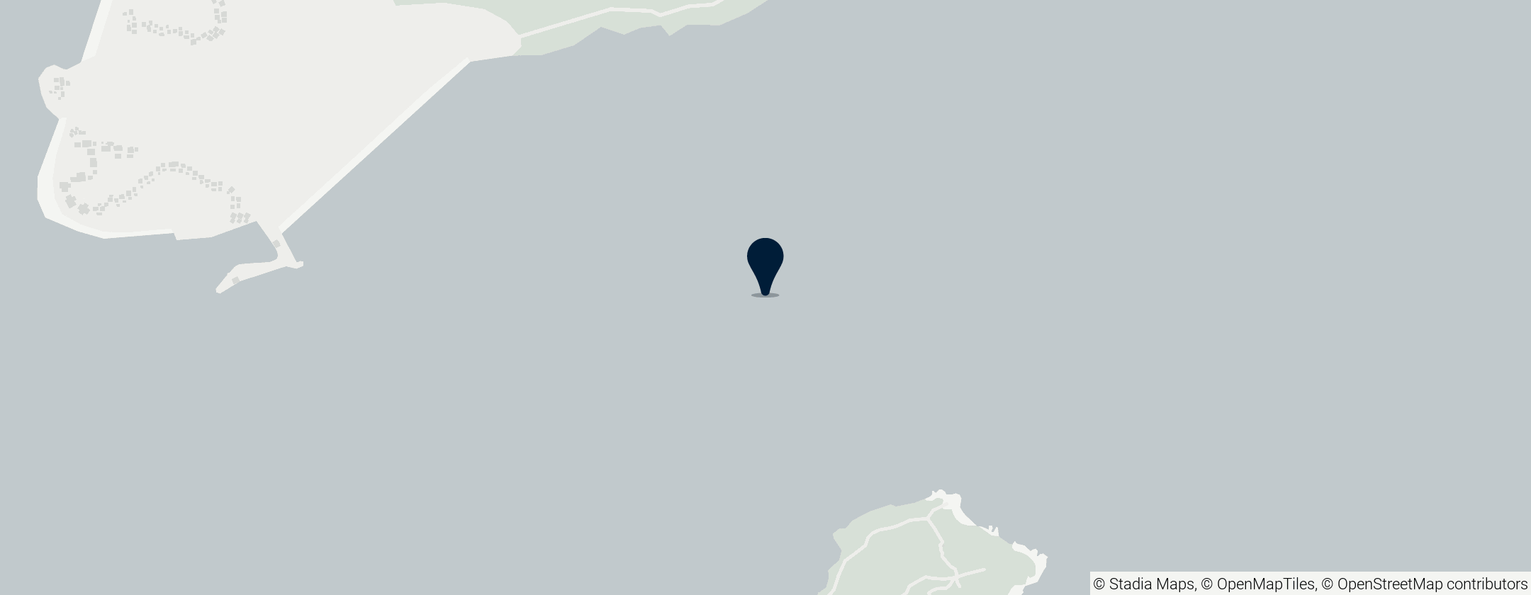 Map of Ste. Anne Marine National Park