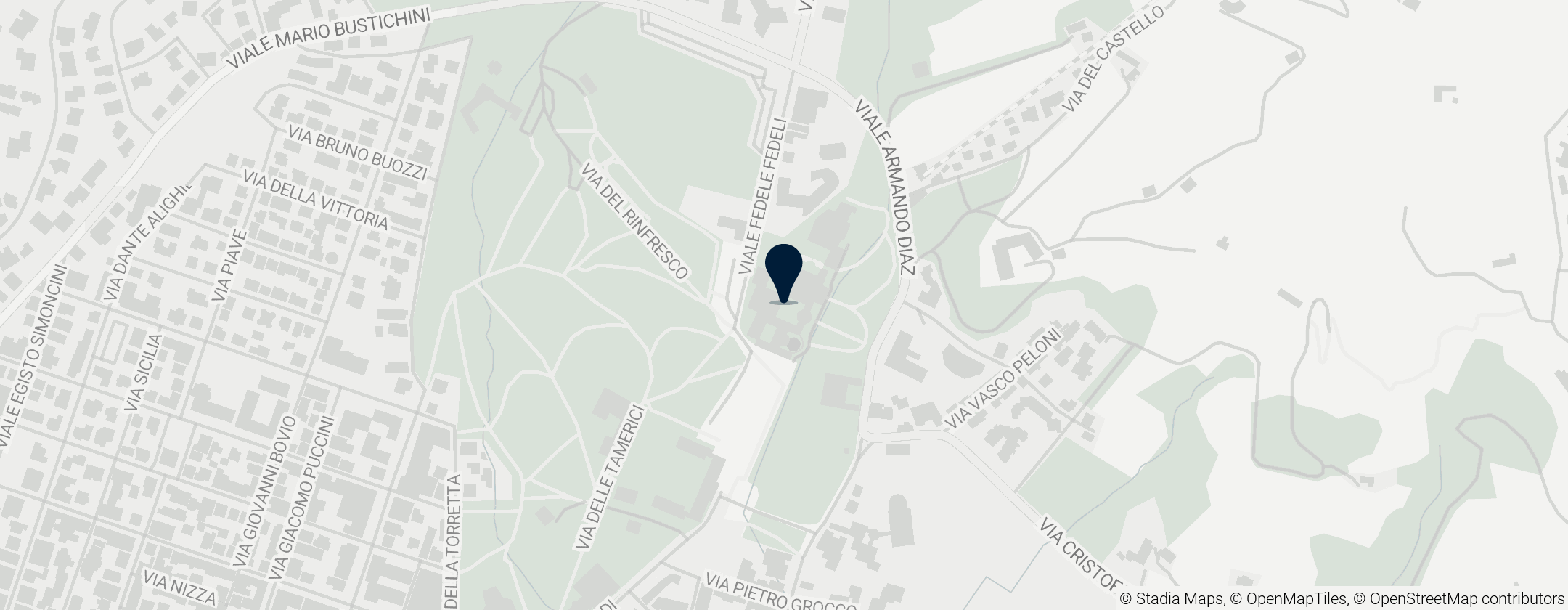 Map of Thermes Tettuccio