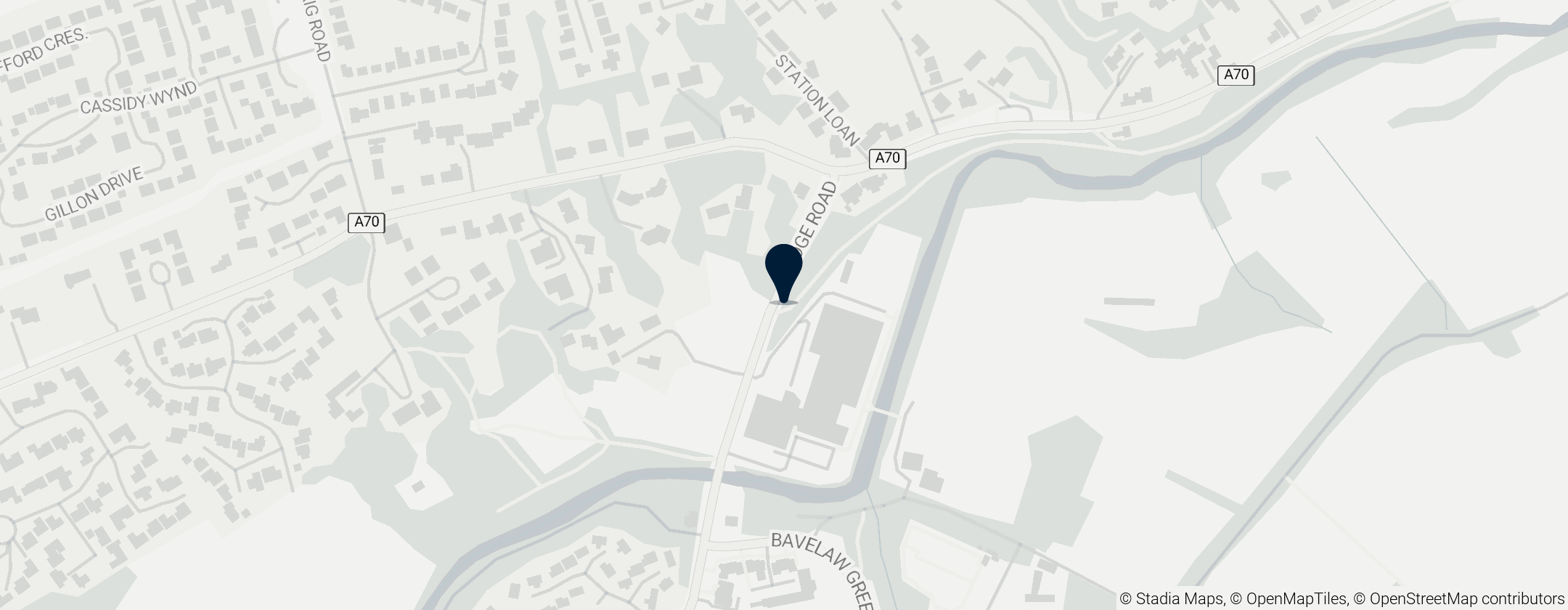 Map of Water of Leith Walkway