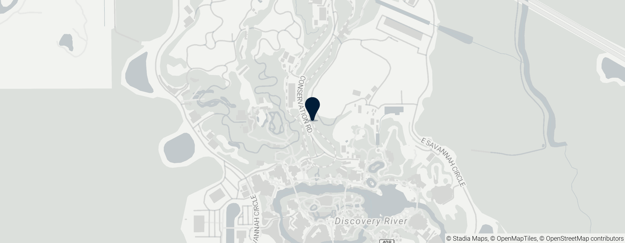 Map of Disney's Animal Kingdom