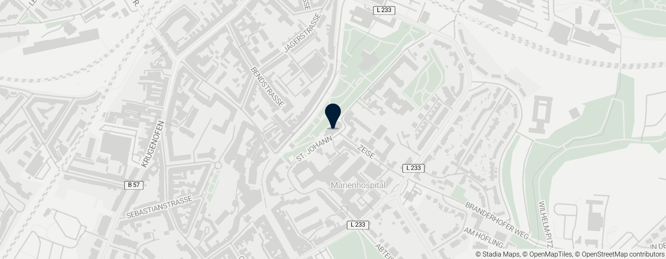 Map of St. Michael Church Aachen-Burtscheid