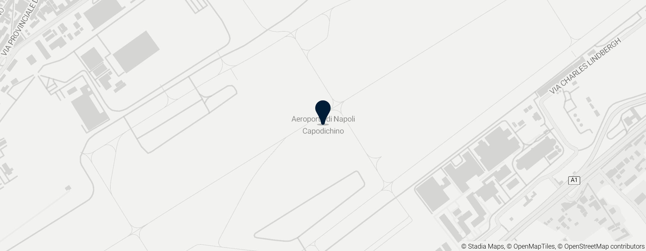 Map of Aeroporto di Napoli