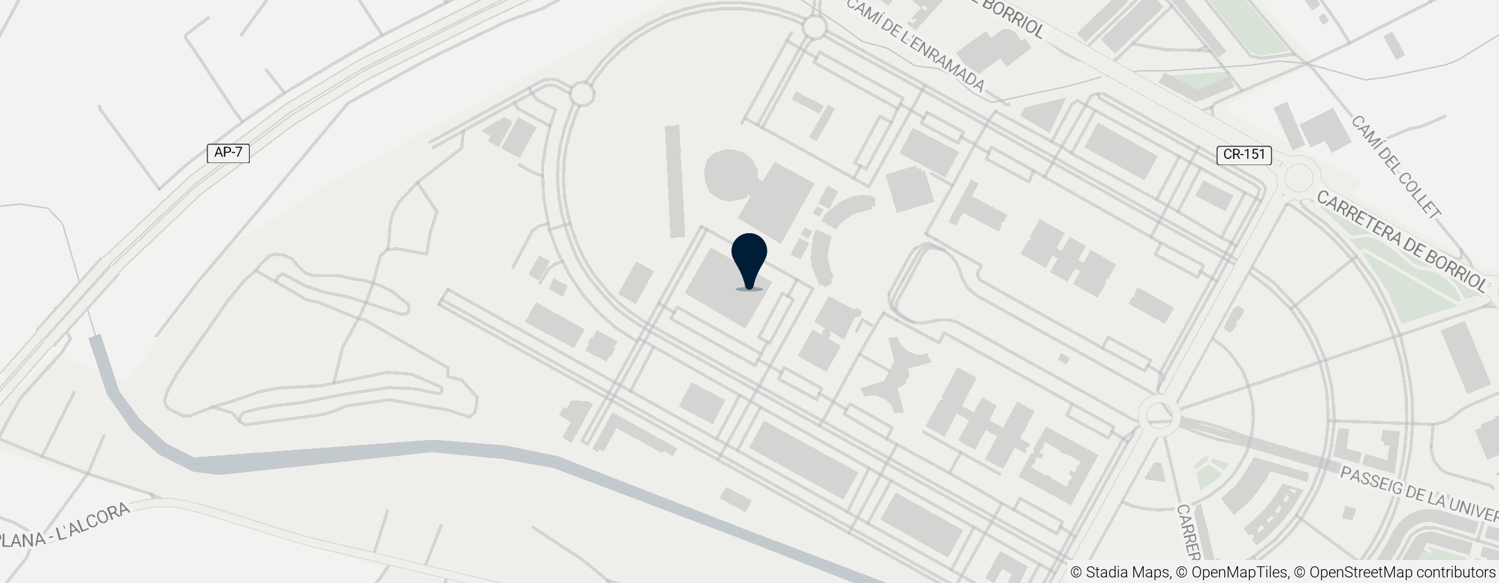 Map of James I University