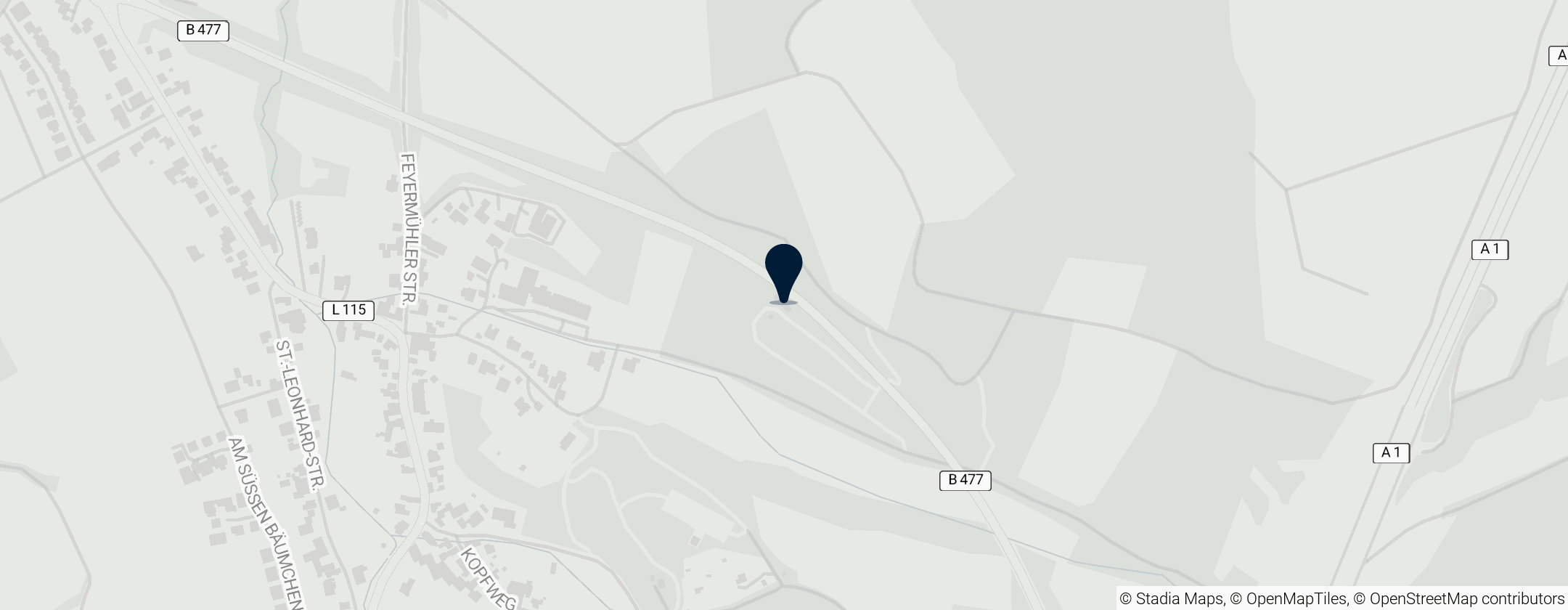 Map of Eifel Aqueduct