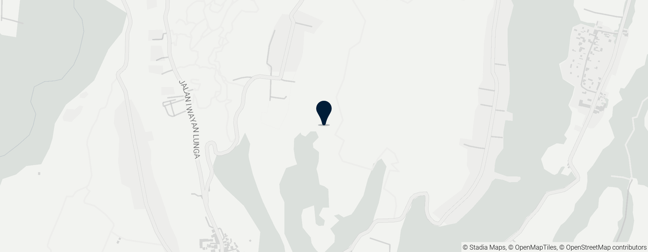 Map of Tegalalang Rice Terrace