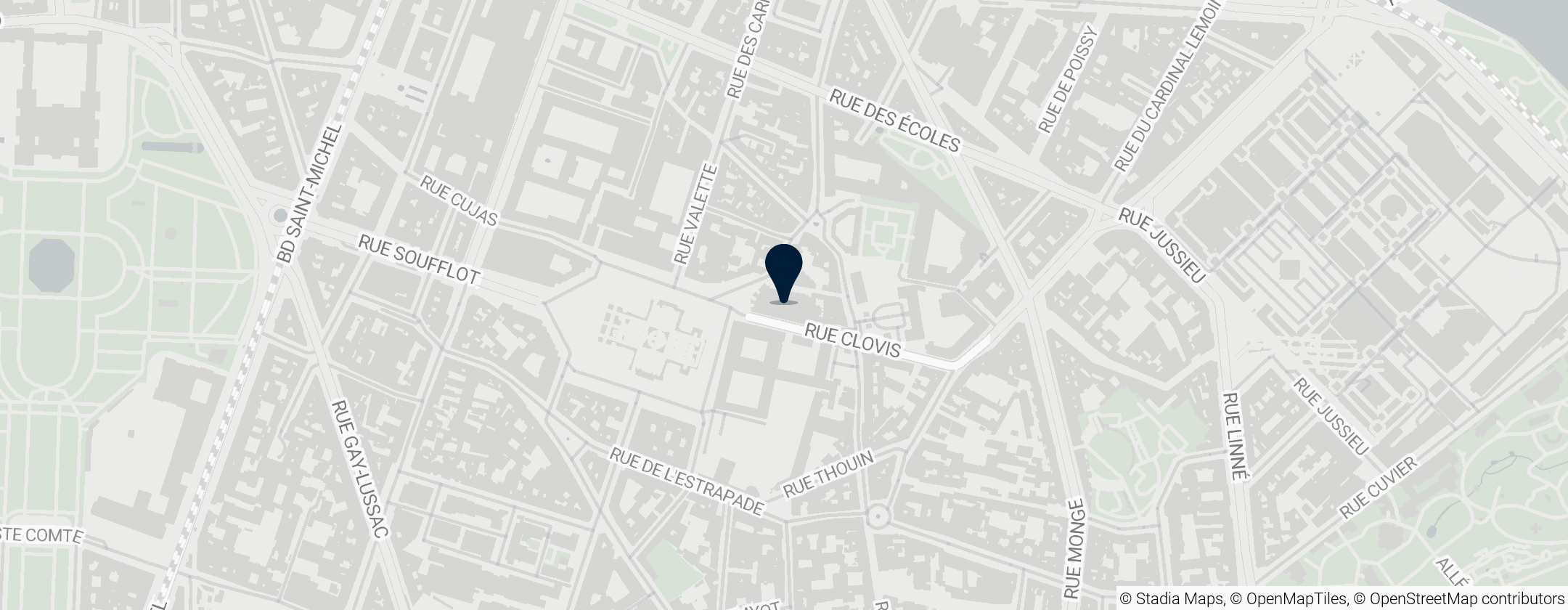 Map of Saint-Étienne-du-Mont Church