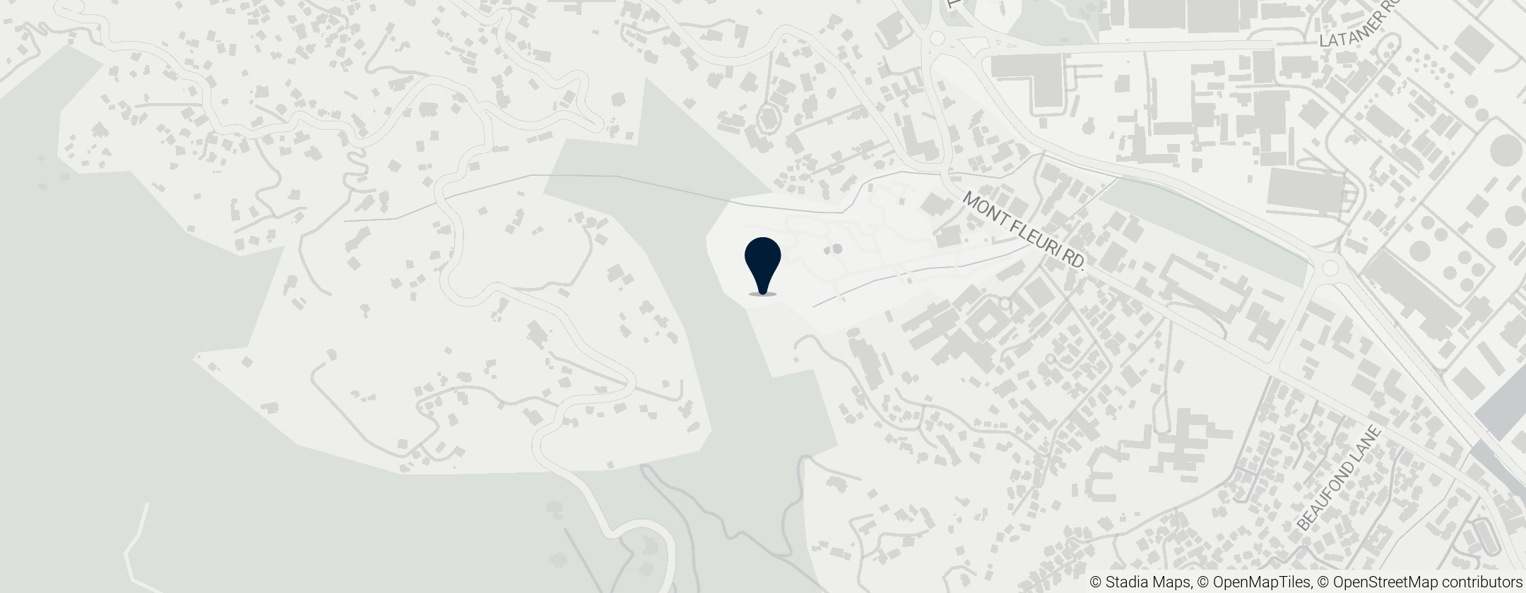 Map of National Botanical Gardens