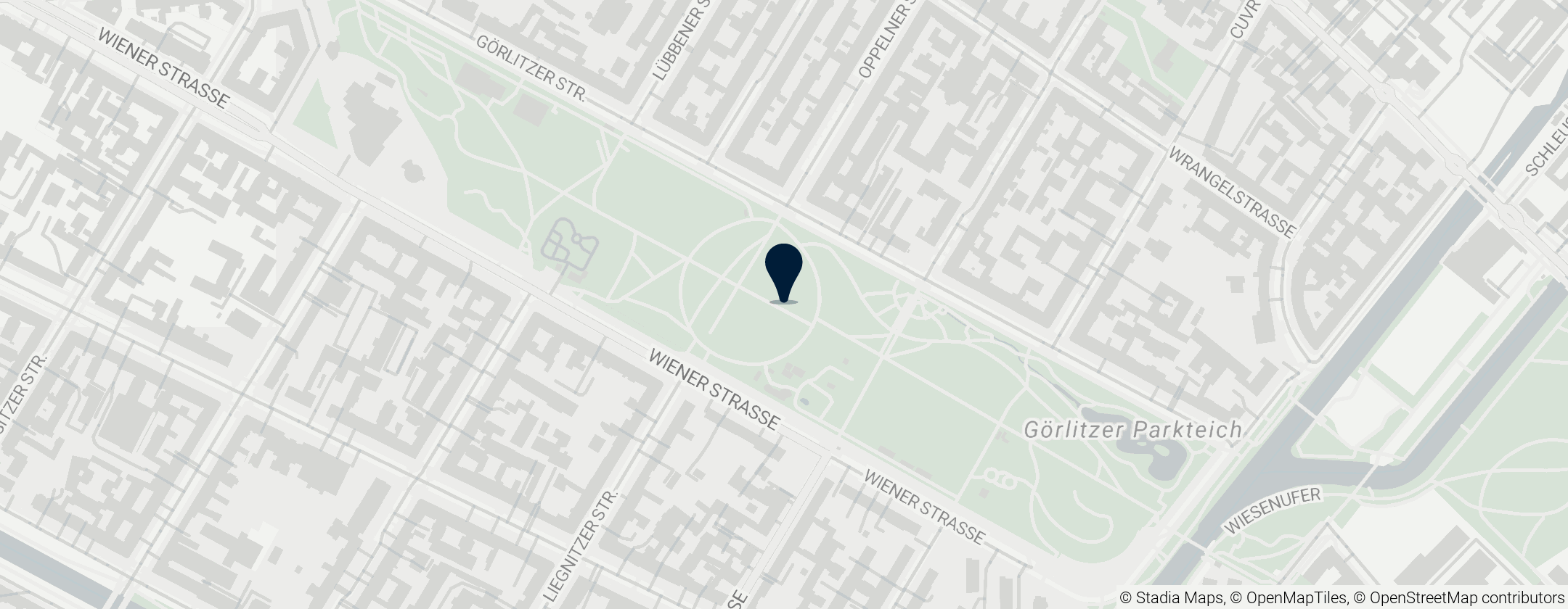 Map of Görlitzer Park