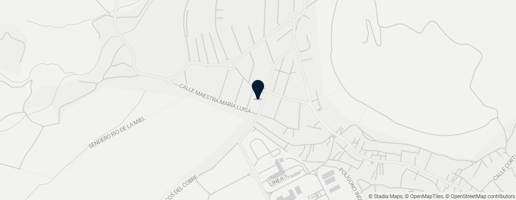 Map of Aqueduct of Algeciras