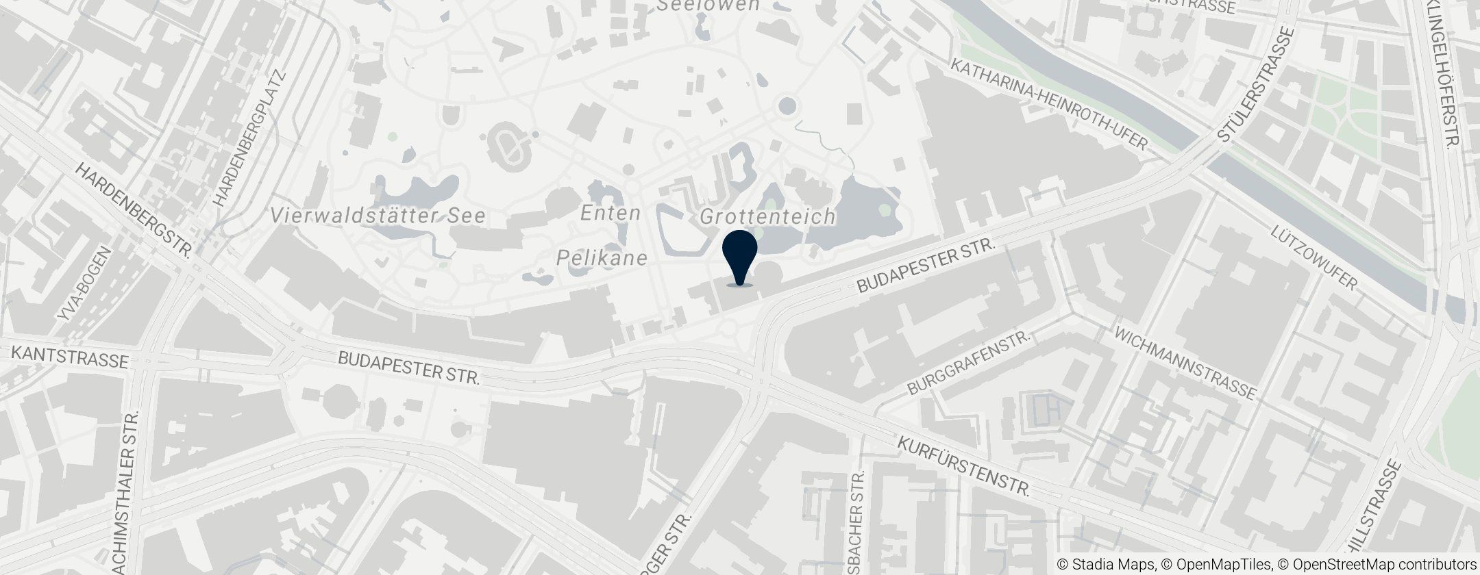 Map of Aquarium Berlin