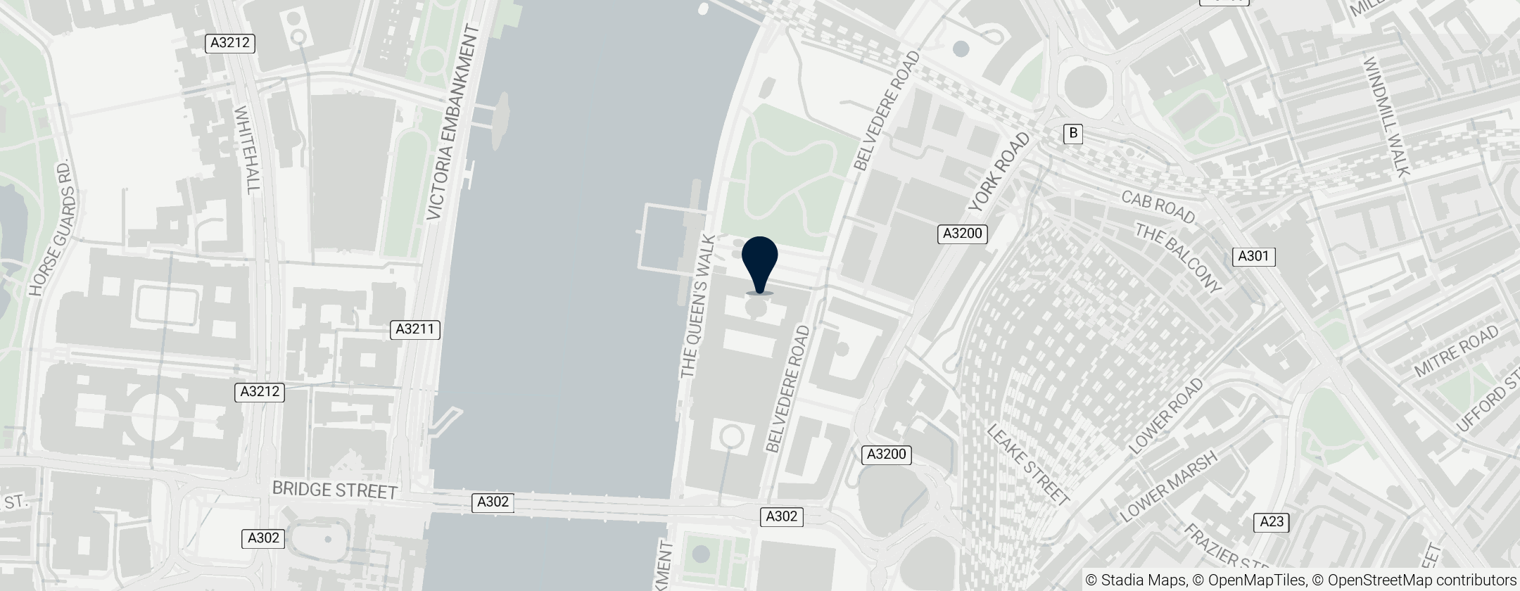 Map of SEA LIFE London Aquarium