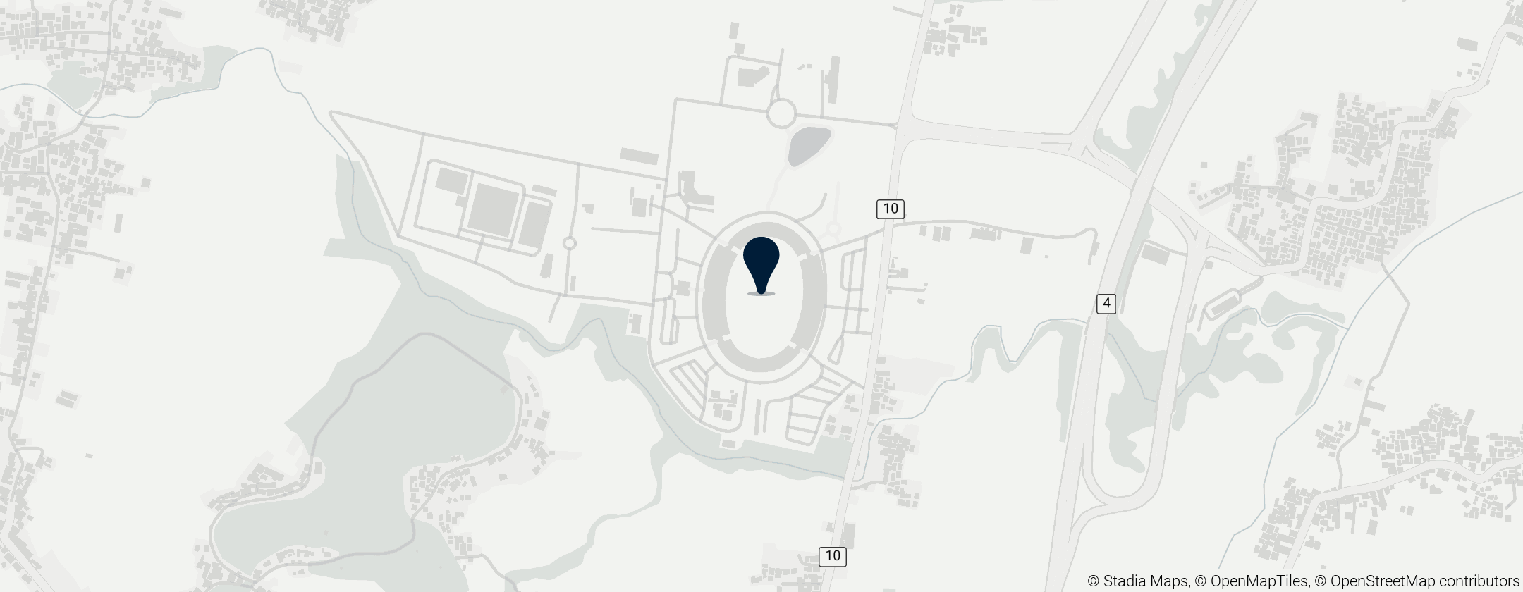 Map of Jalak Harupat Stadium