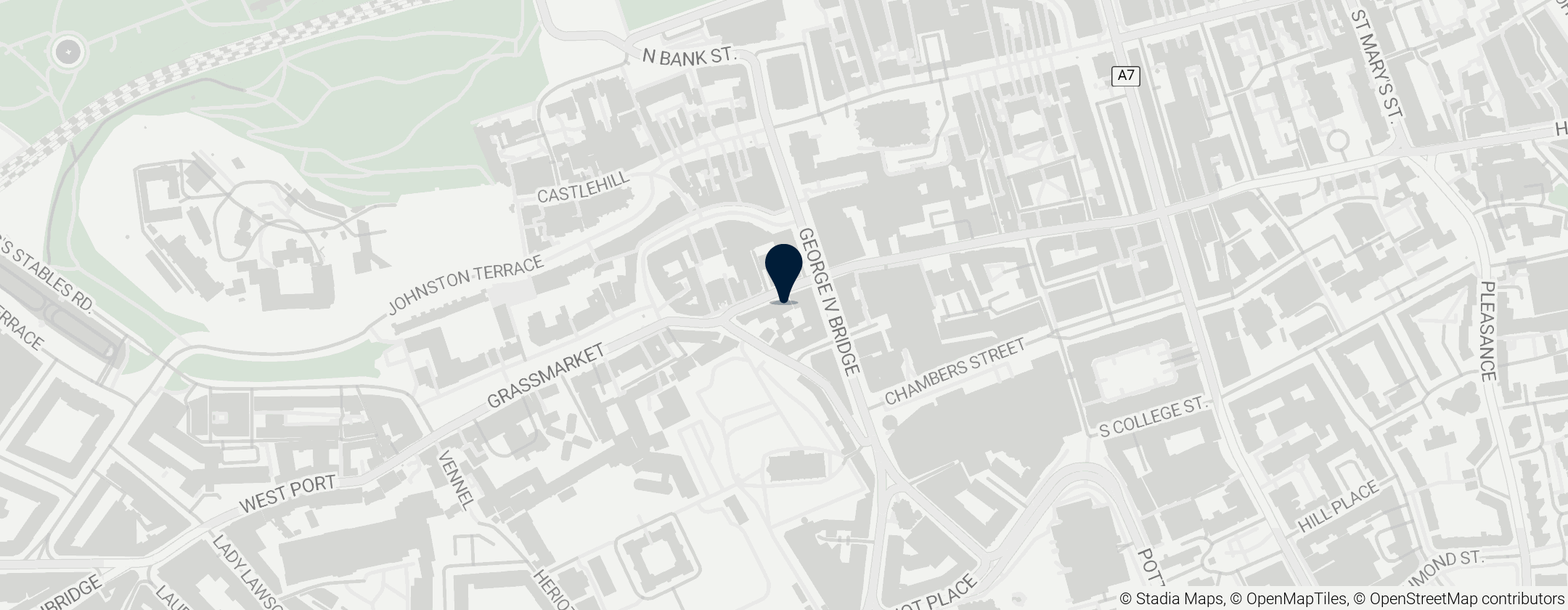 Map of The Magdalen Chapel