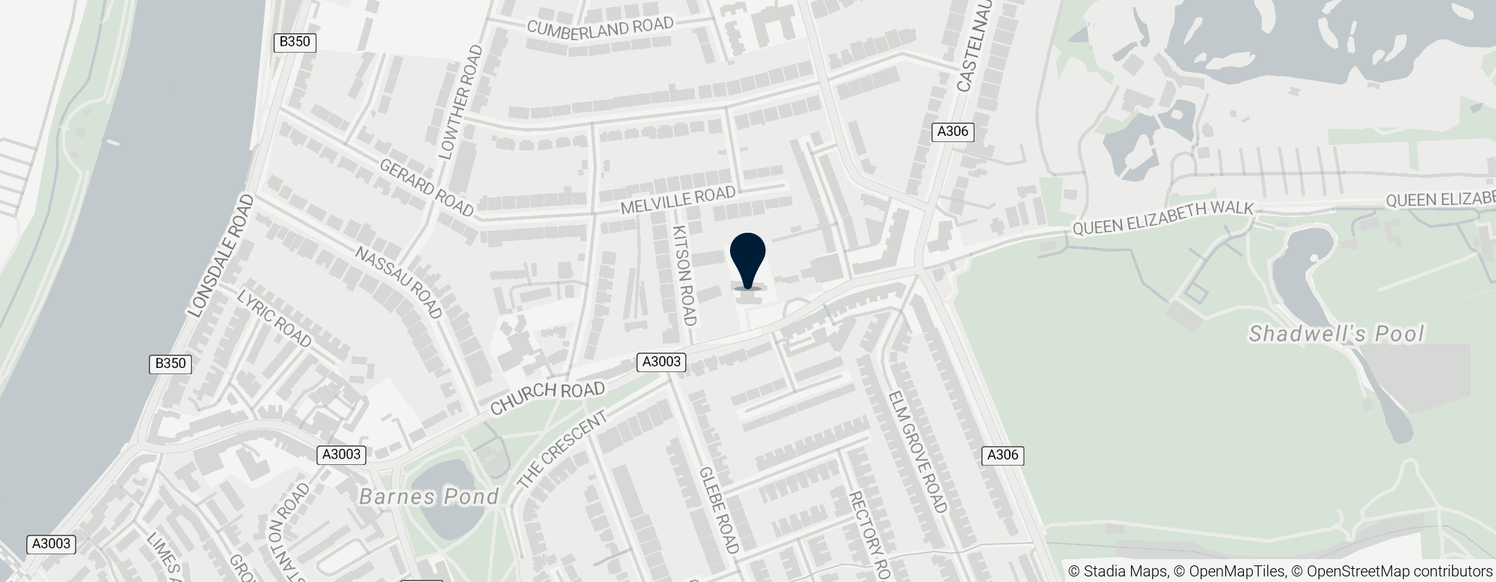 Map of St Mary's Church