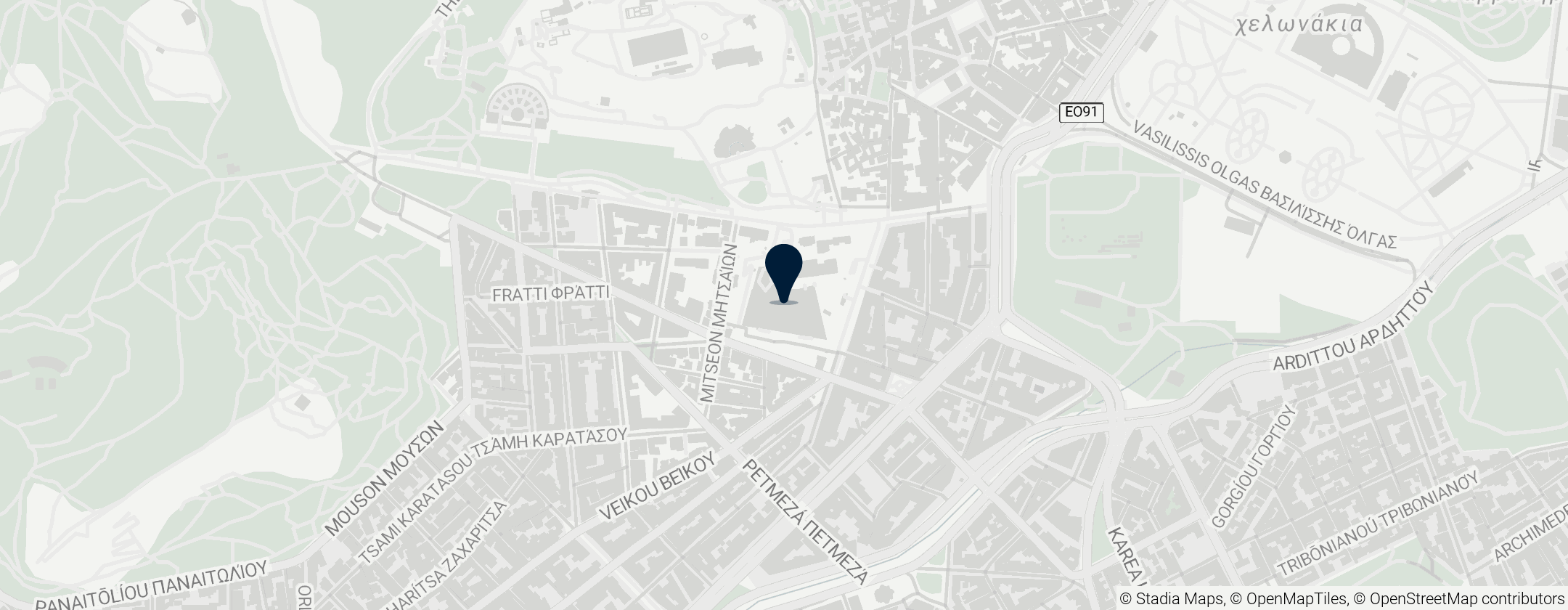 Map of Acropolis Museum