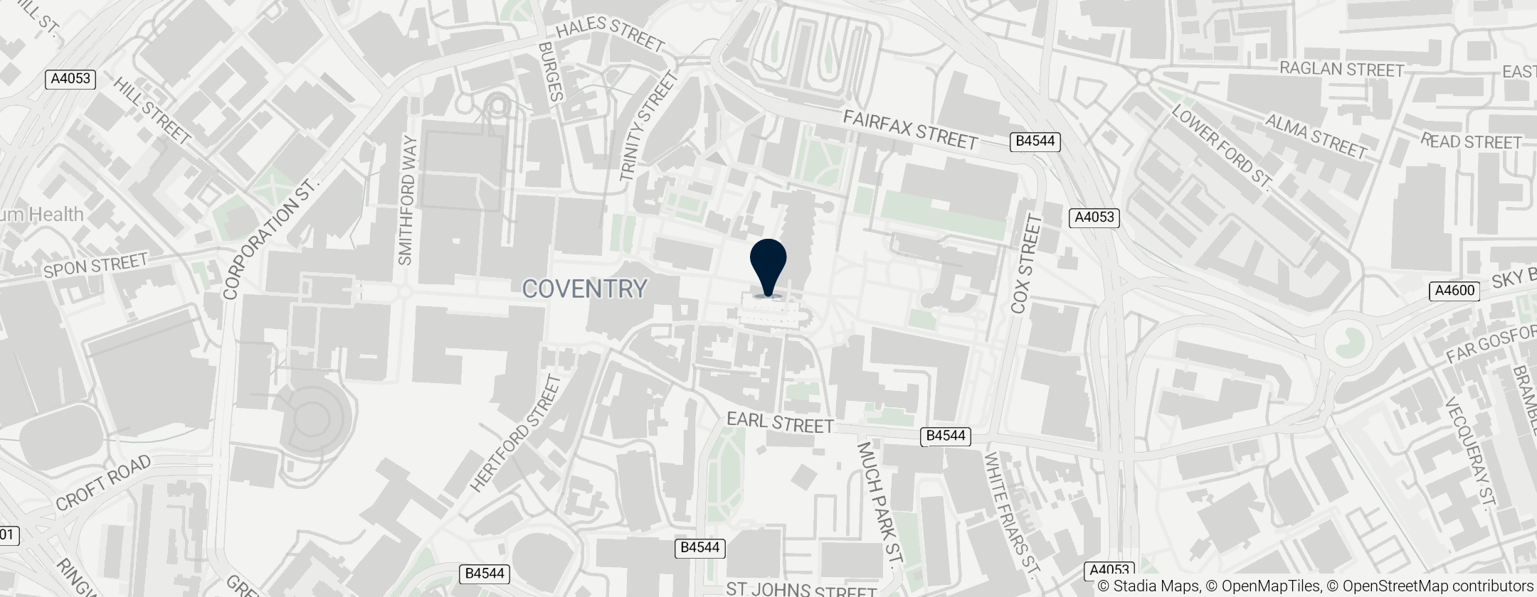 Map of Statue of Reconciliation