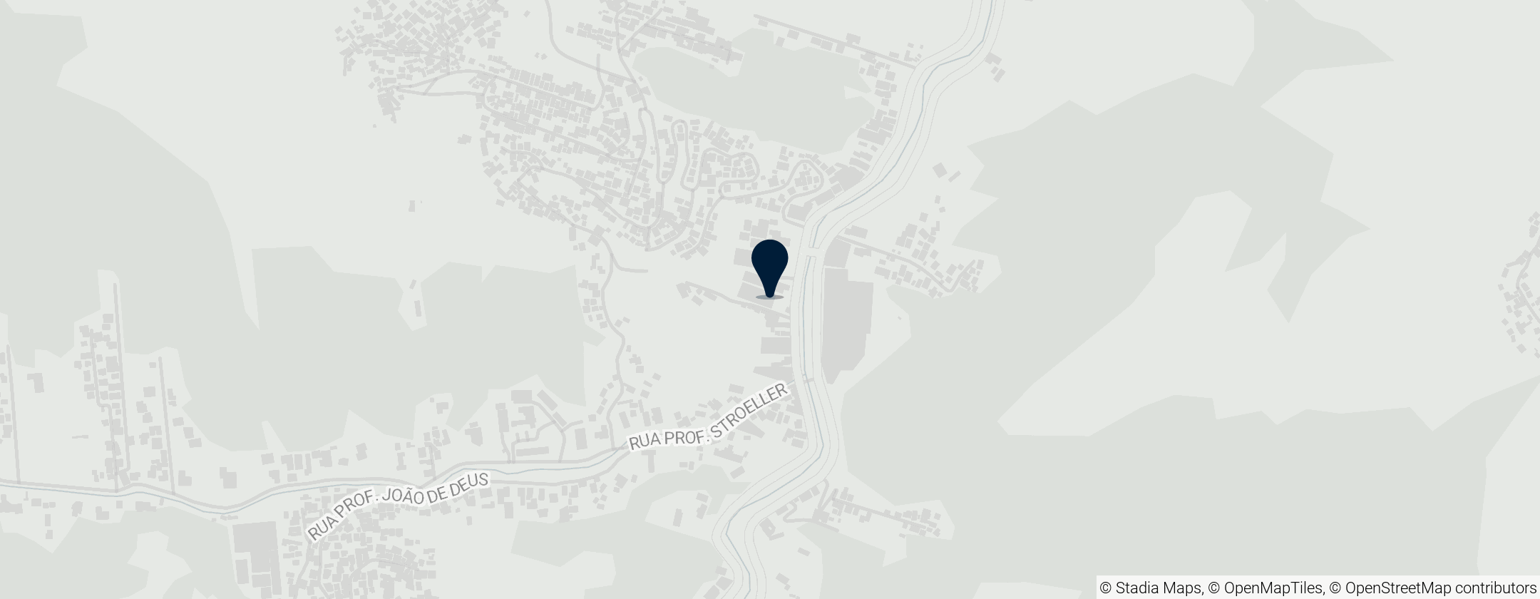 Map of Military Firefighters Corps of the State of Rio de Janeiro