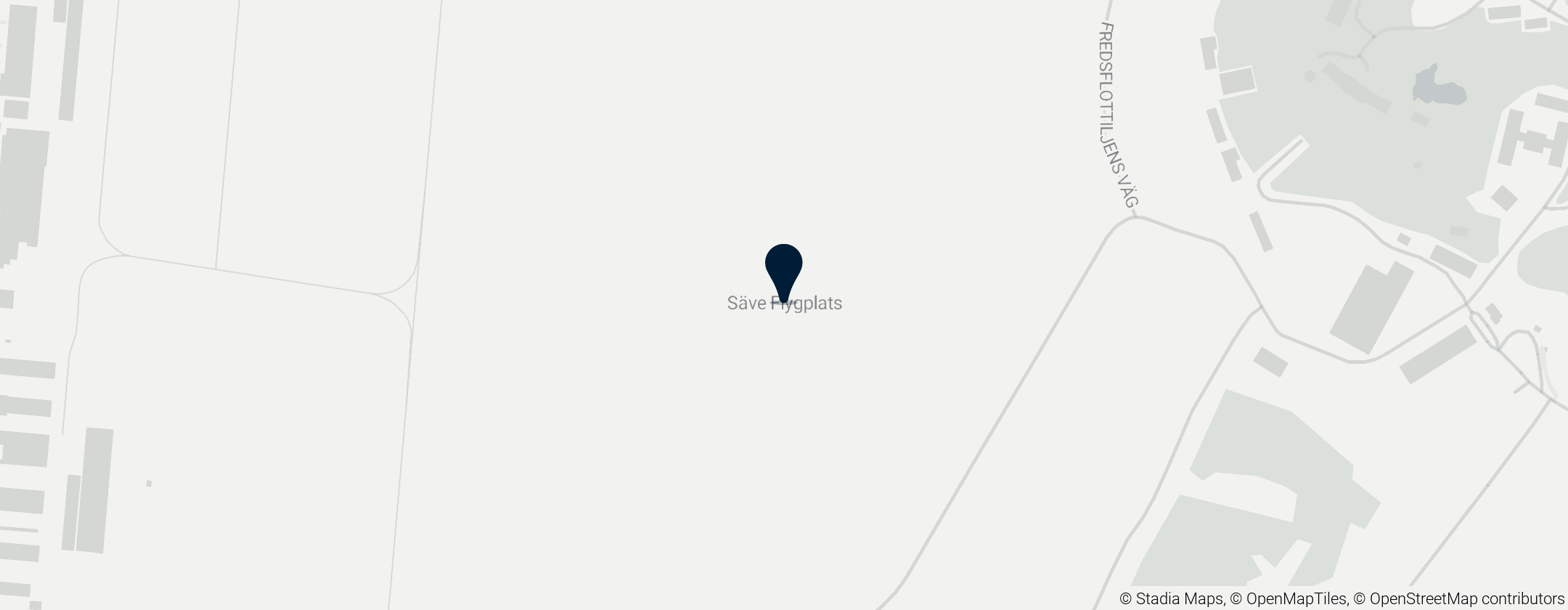 Map of Port lotniczy Göteborg-City