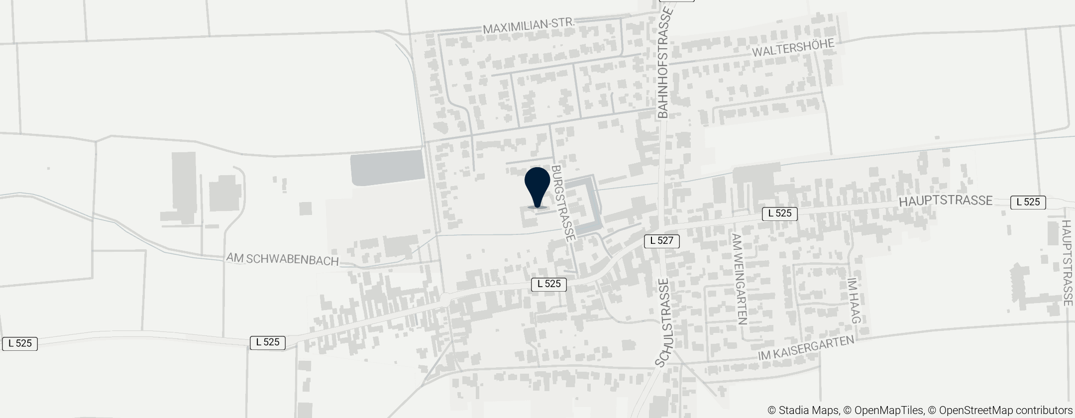 Map of Burg Friedelsheim