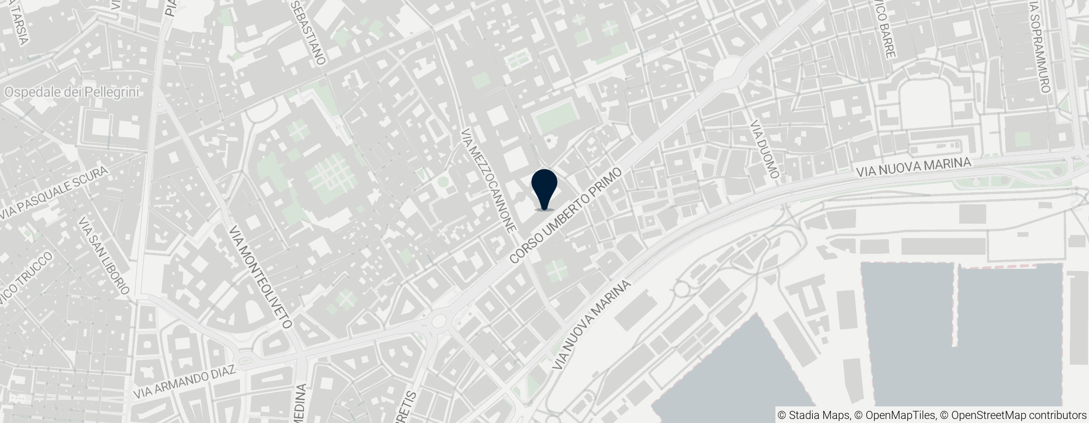 Map of Università "Federico II" - Sede Centrale