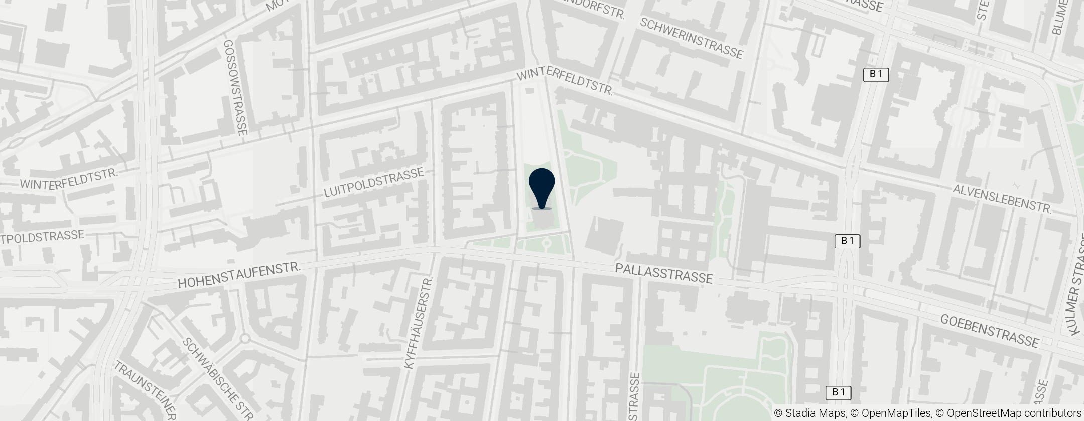 Map of St. Matthias, Berlin