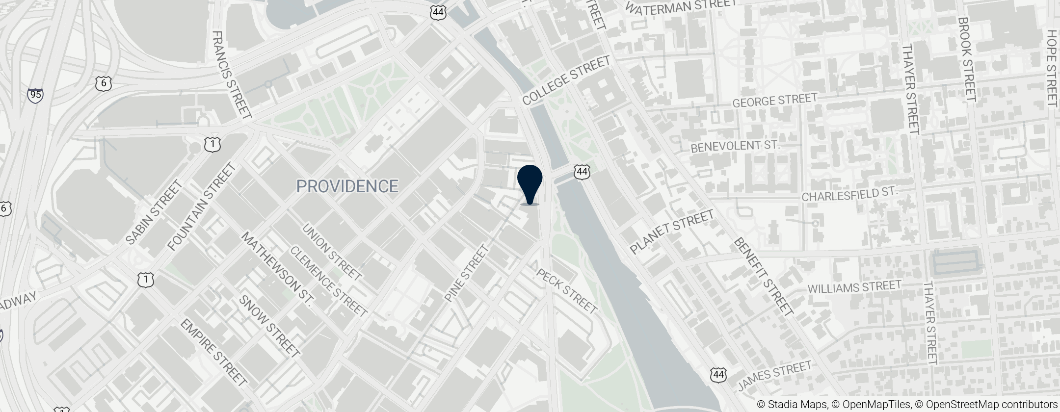 Map of Hay and Owen Buildings