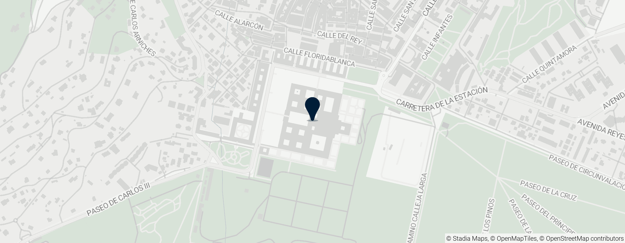 Map of Monastery and Site of the Escurial