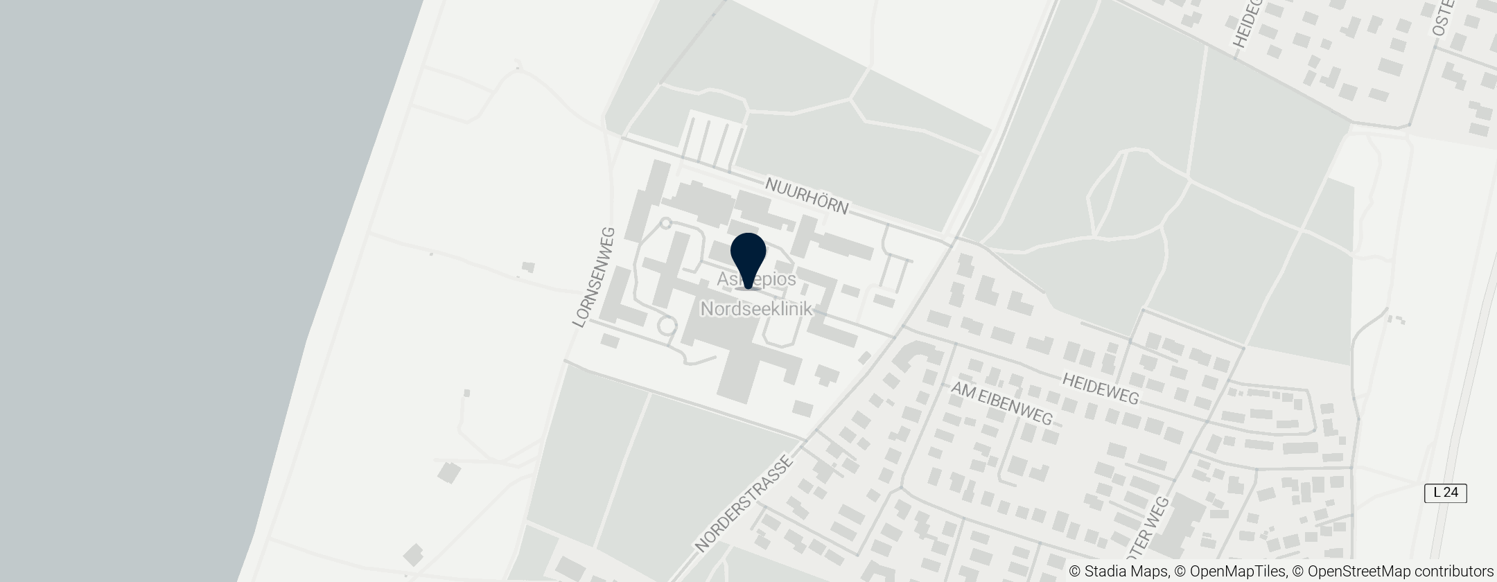 Map of Asklepios Kliniken