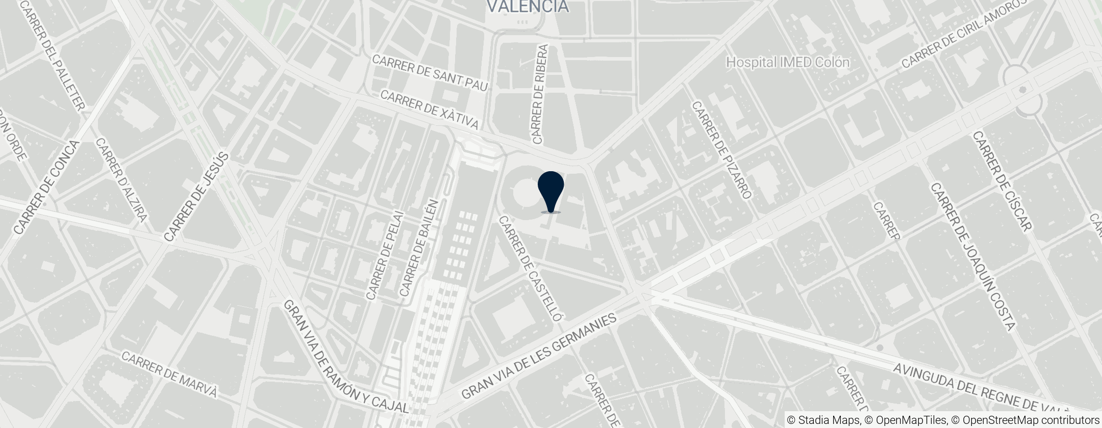 Map of Museo Taurino