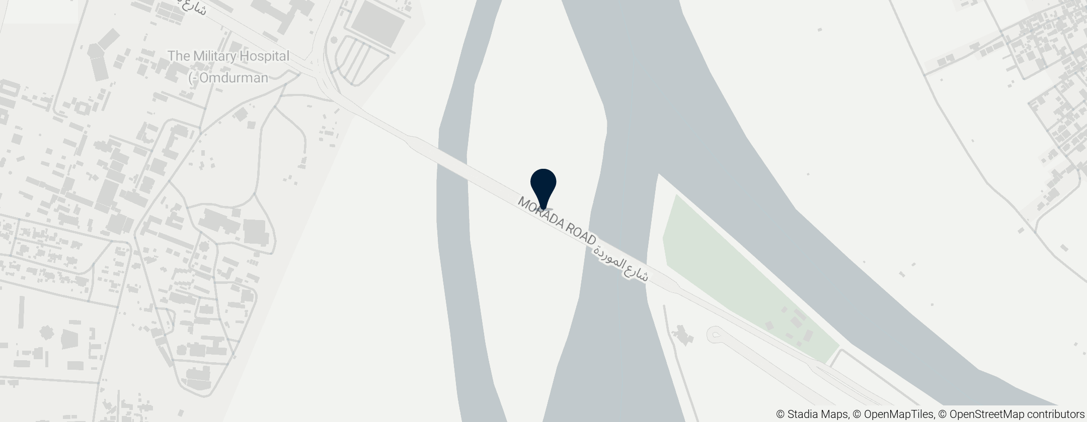 Map of Puente Omdurman