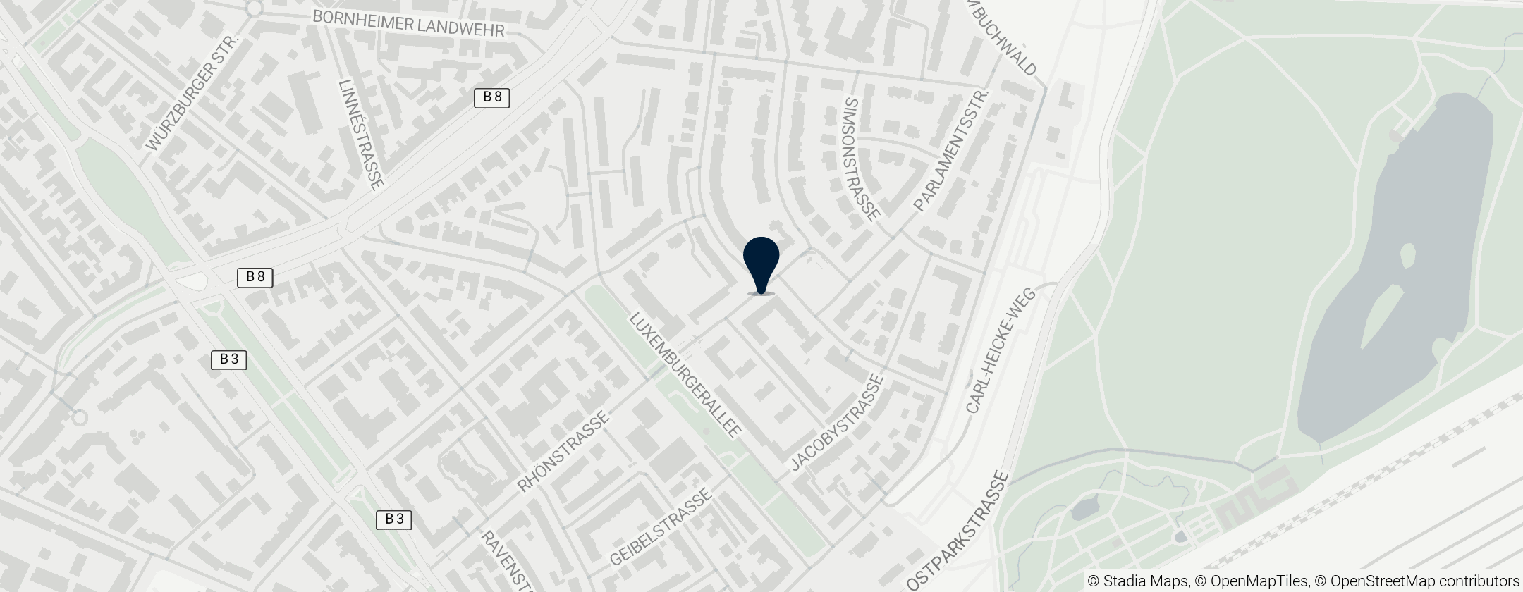 Map of Parlamentsplatz