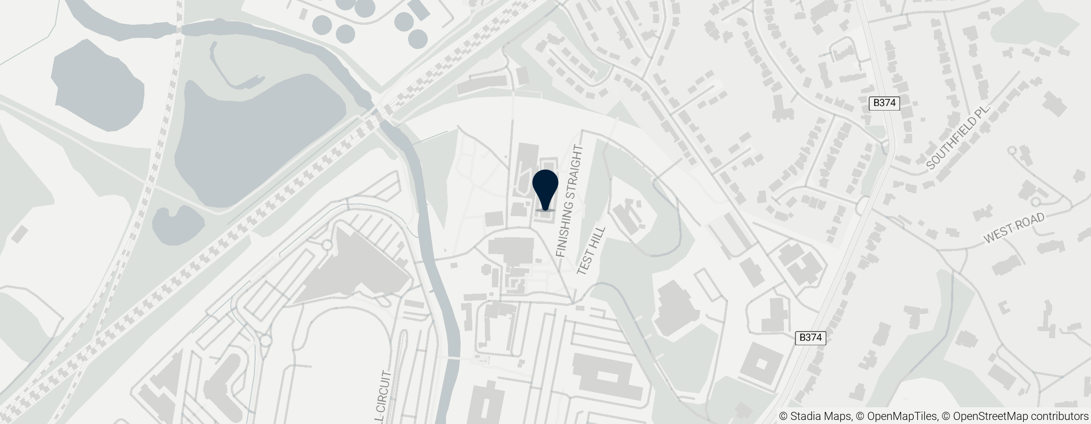 Map of Brooklands Museum