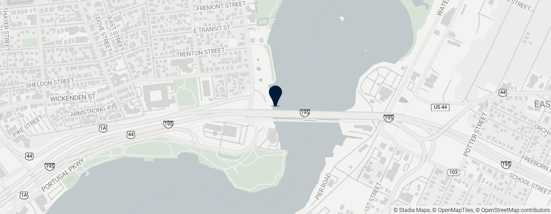 Map of Washington Bridge