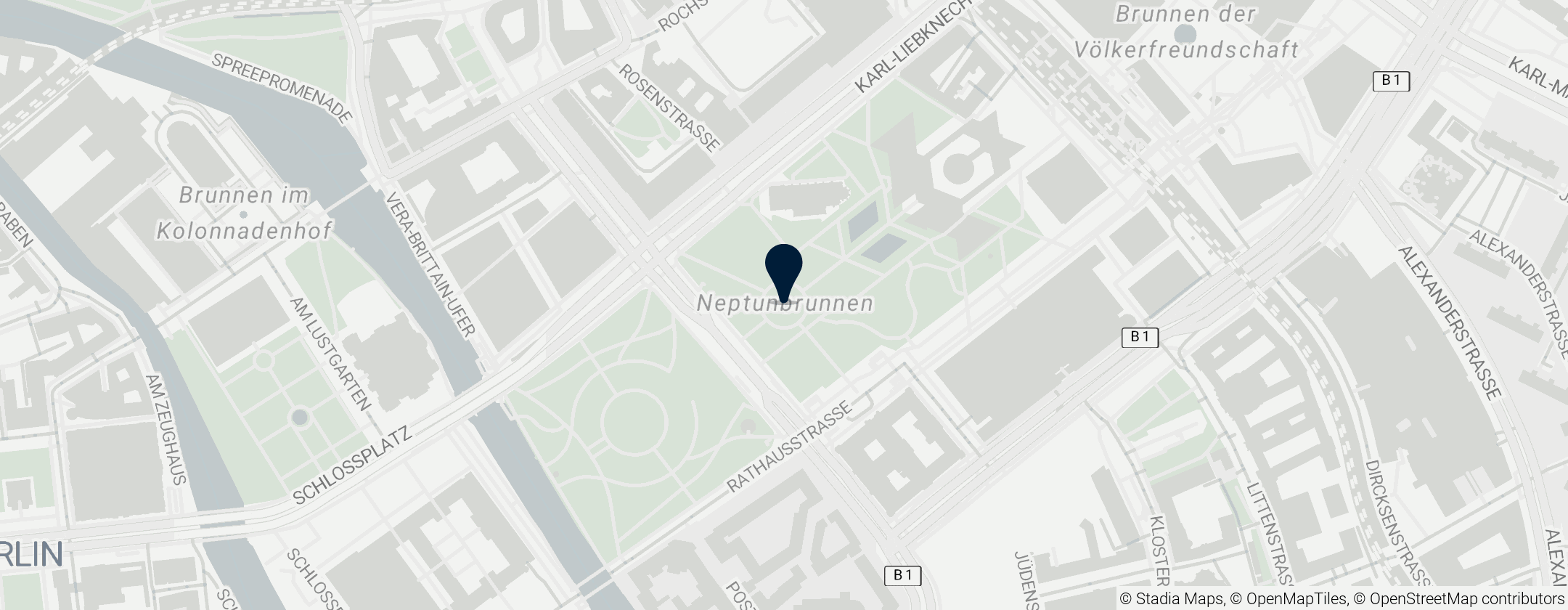 Map of Neptune Fountain