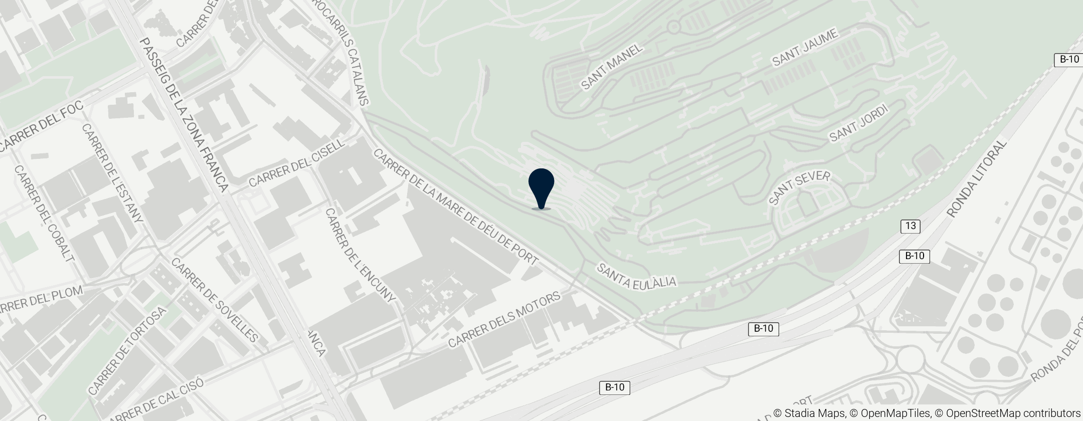 Map of Buenaventura Durruti