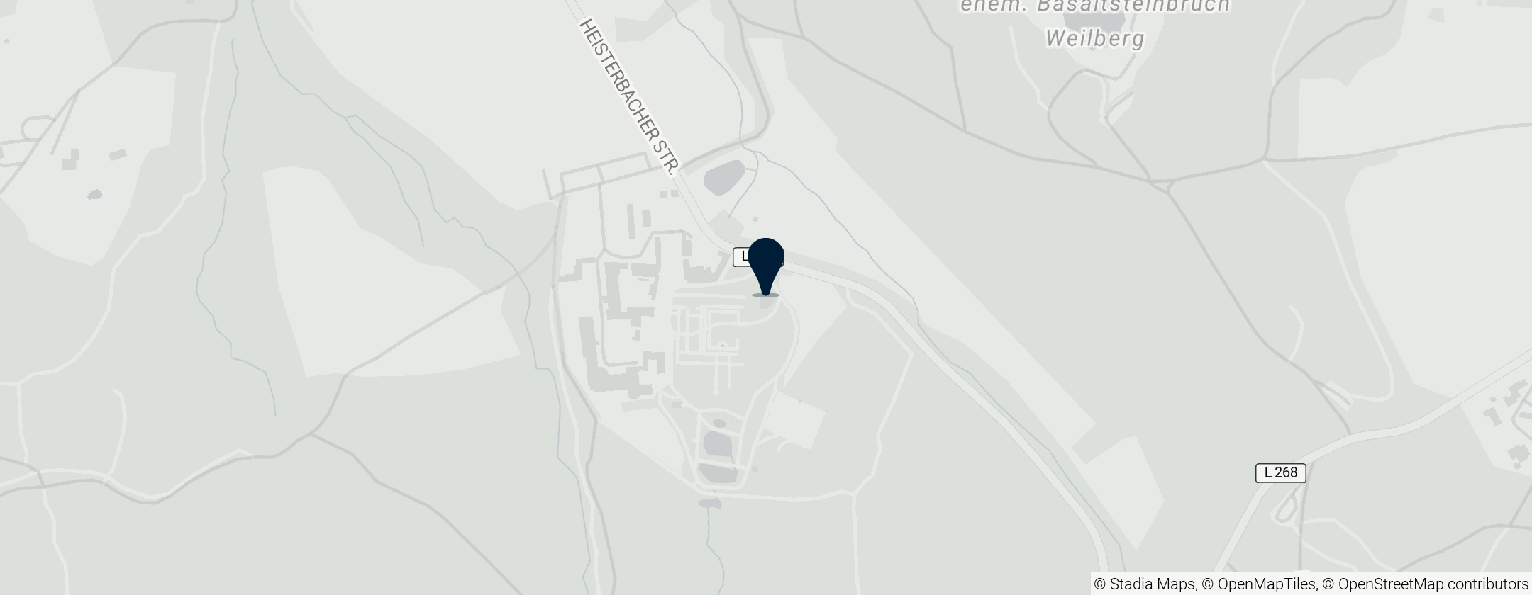 Map of Heisterbach Abbey