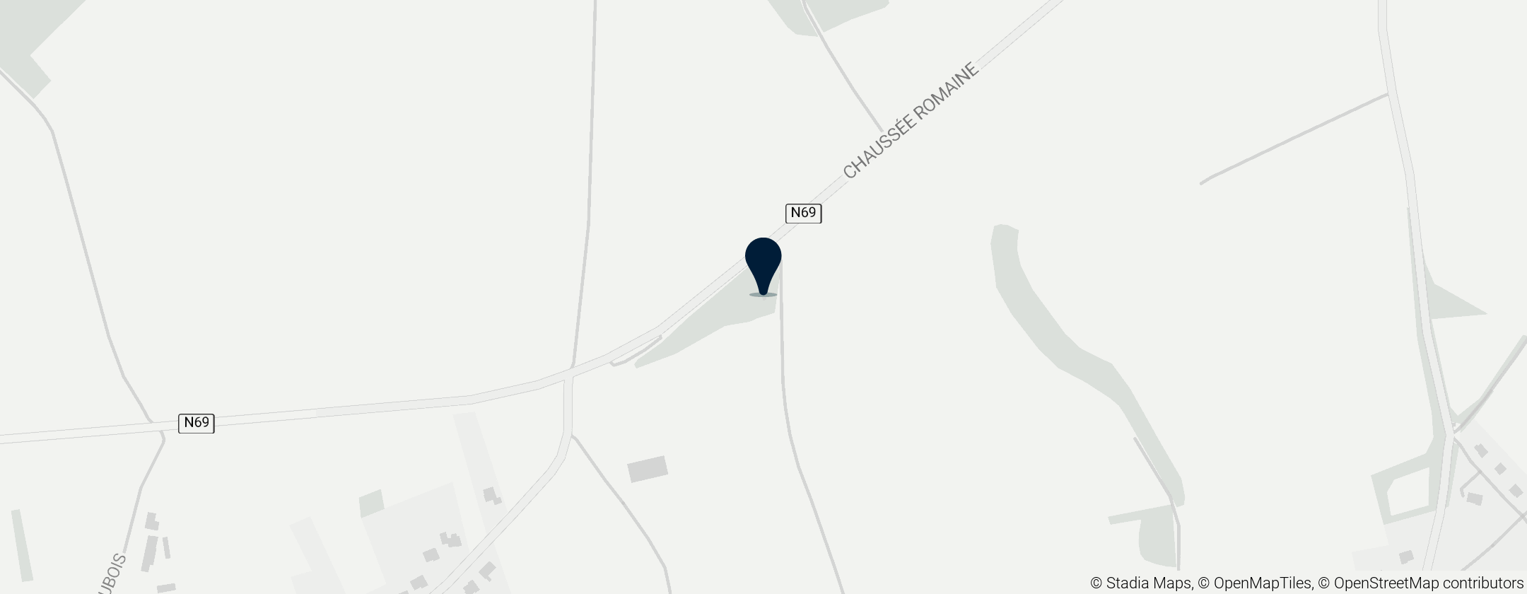 Map of Tumulus d'Otrange