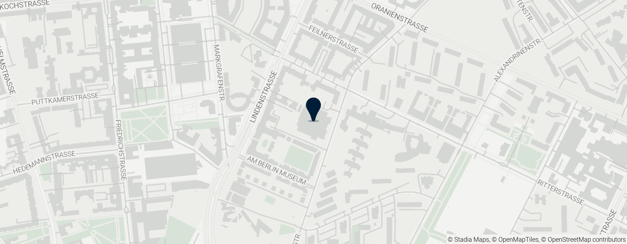 Map of Berlinische Galerie