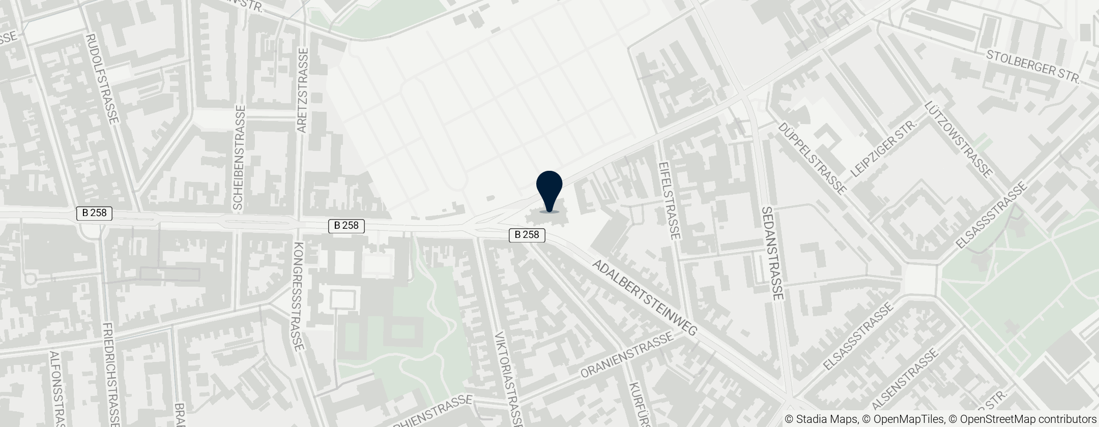 Map of St. Josef Church