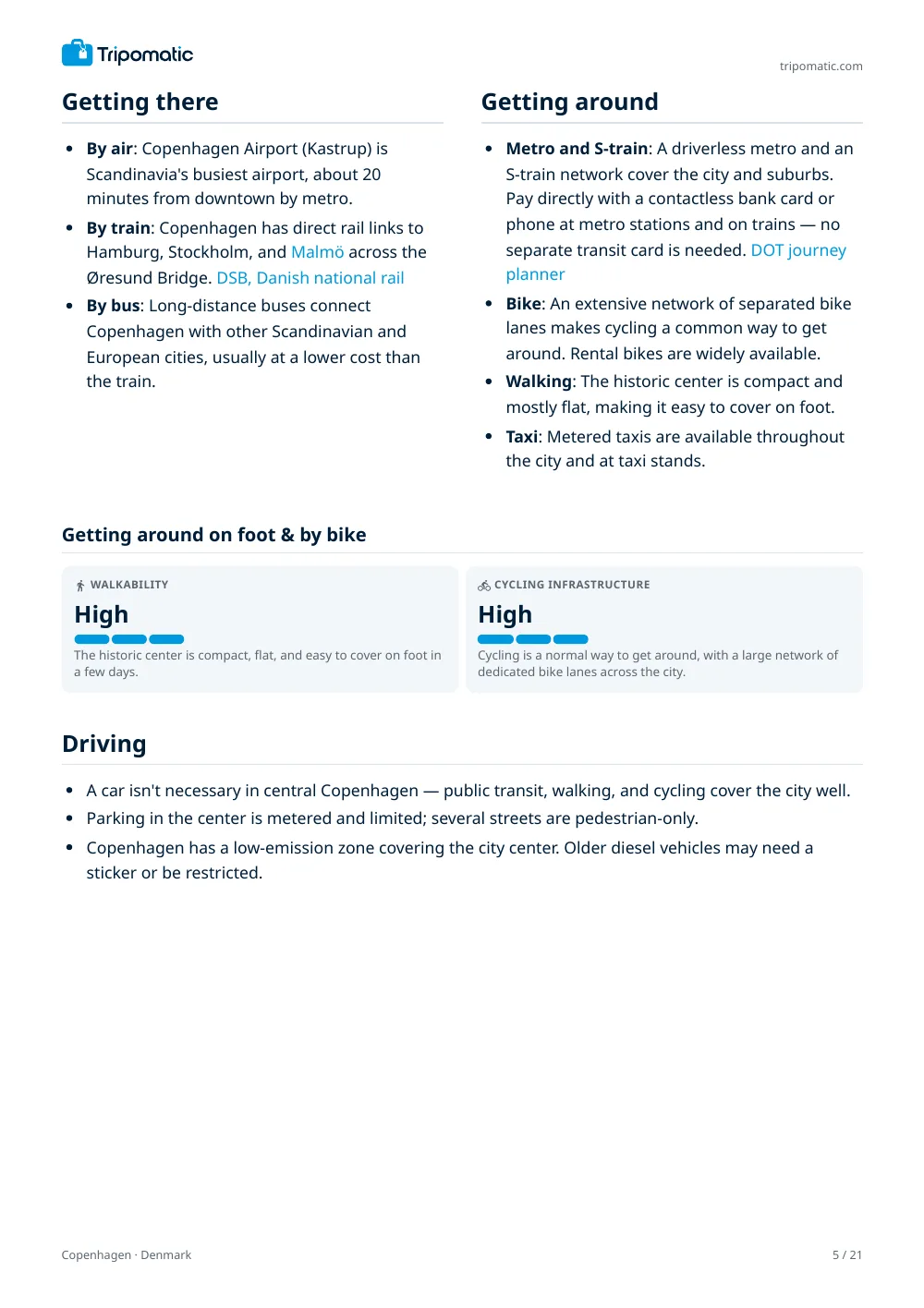 Copenhagen travel guide, page 5