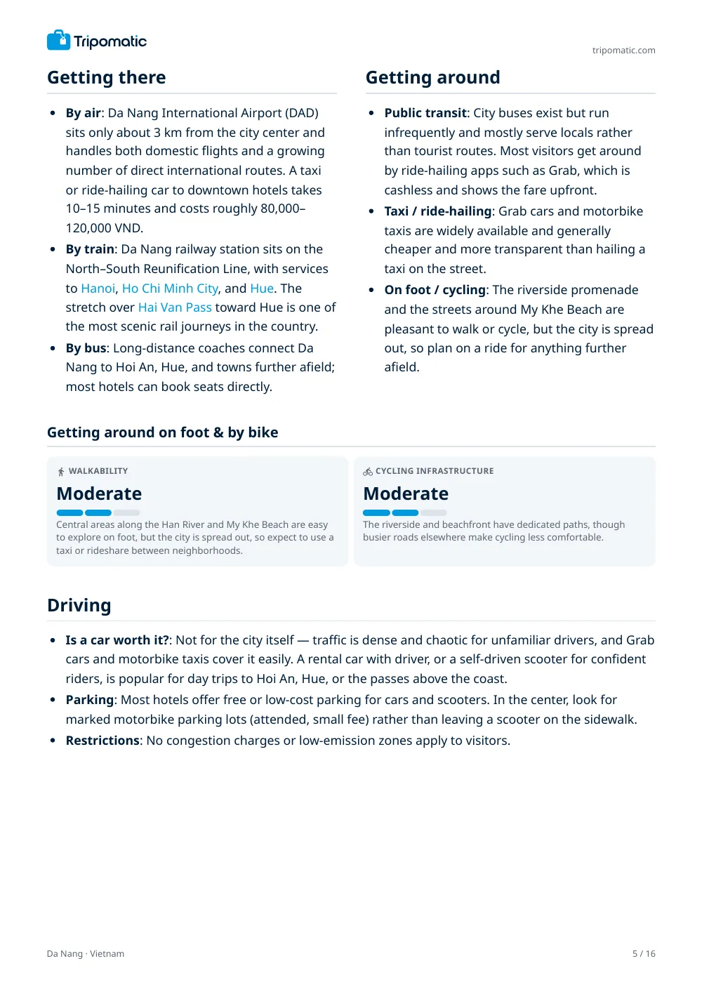 Da Nang travel guide, page 5